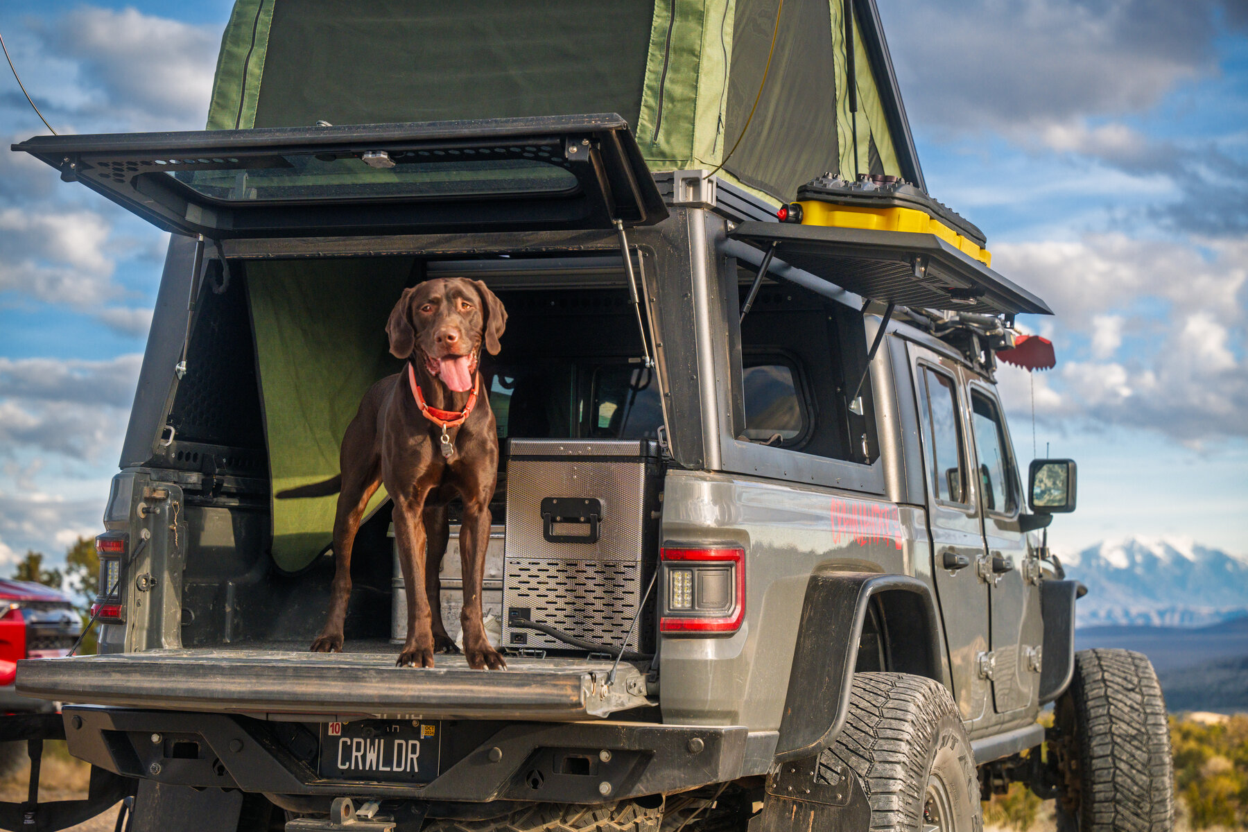 Crawllander on trail